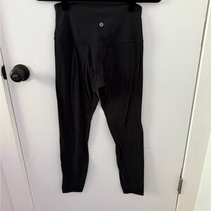 Lululemon Align High Rise Leggings 25” – Black – Size 6